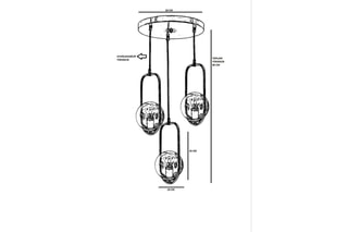 Suspension Ahu - Blanc