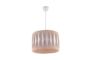 Suspension - Beige et blanc