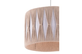 Suspension - Beige et blanc