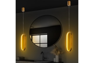 Suspension LED Can - Doré