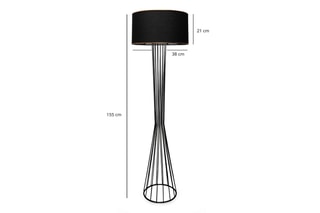 Lampadaire AYD-3058 - Noir