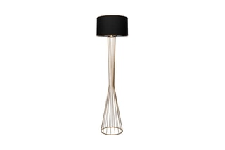 Lampadaire AYD-3078 - Noir et doré