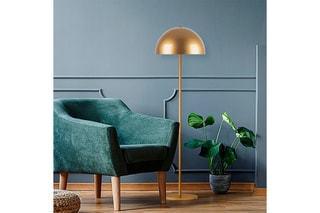 Lampadaire -  Doré