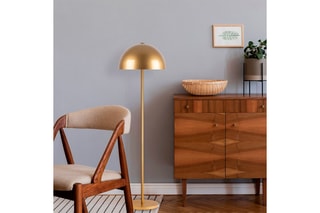 Lampadaire -  Doré