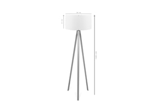 Lampadaire - Vert et marron