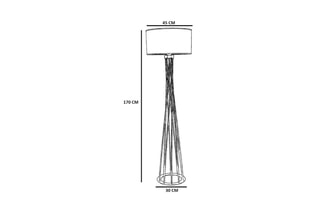 Lampadaire - Doré