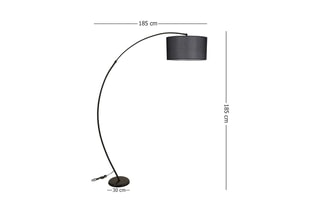 Lampadaire Misra - Noir