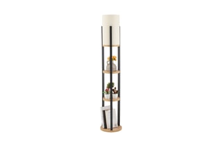 Lampadaire Circle Nora - Noir