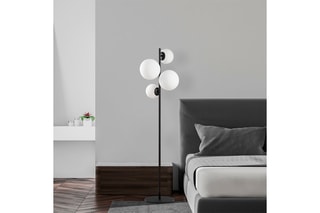 Lampadaire Fazli - Noir