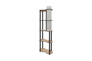 Lampadaire - Imitation noyer