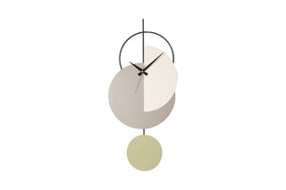 Horloge murale Madeco - Beige et gris