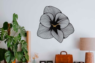 Horloge Azalea - Noir