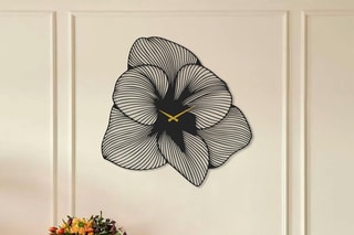 Horloge Azalea - Noir