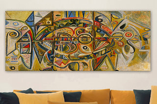 Tableau "Désert" - Richard Pousette-Dart