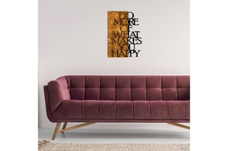 Décoration murale en bois