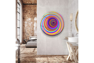 Tableau en verre trempé - 80 x 80 cm