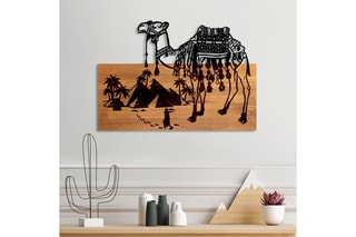 Décoration murale en bois