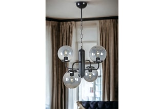 Suspension Pekin 4 - Noir