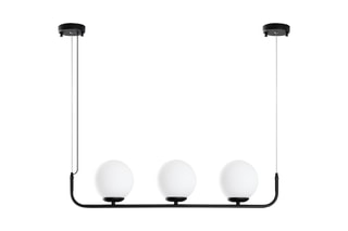 Suspension Faruk - 13715 - Blanc et noir