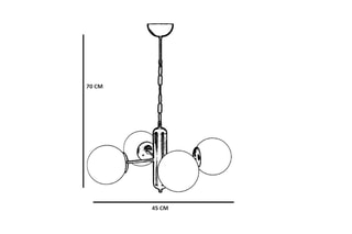 Suspension Bankok 4 - Doré