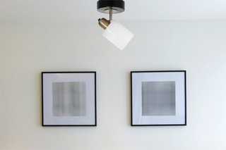 Plafonnier - Noir et blanc