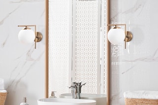 Applique murale - Beige et blanc