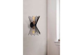 Applique murale Kirpi  - Noir