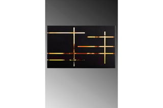 Applique murale - Noir et doré