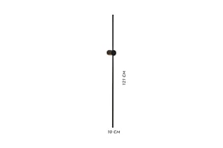 Applique murale LED - Noir