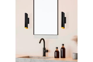Applique murale Cut - Noir