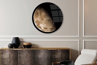 Peinture décorative en verre trempé Désiré - 60 cm