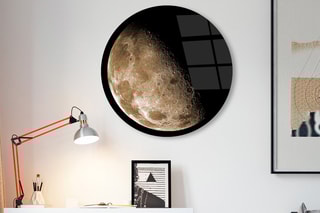 Peinture décorative en verre trempé Désiré - 60 cm