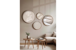 4 tableaux en bois