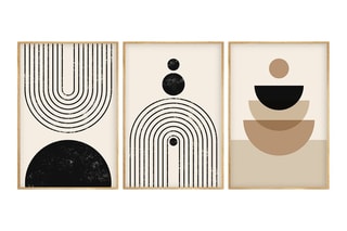 3 tableaux en bois