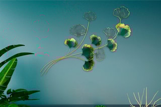 Décoration murale - Vert et jaune