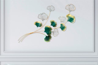 Décoration murale - Vert et jaune