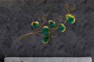 Décoration murale - Vert et jaune