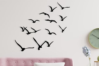 14 décorations murales - Noir