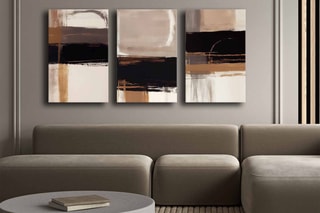 3 tableaux en pin