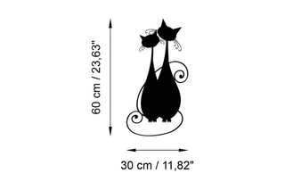 Décoration murale Cat -  Noir