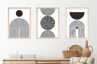 Triptyque en bois Huhu163