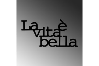 Décoration murale Vita E Bella 1 - Noir