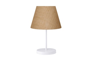 Lampe à poser Ayd - Beige et blanc