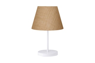 Lampe à poser Ayd - Beige et blanc