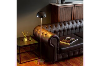 Lampadaire LED Sept Argenté