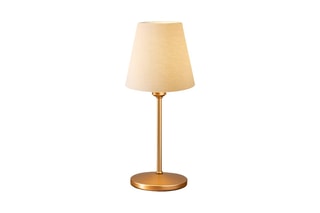 Lampe à poser - Beige et doré
