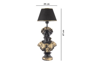 Lampe à poser - Doré et noir