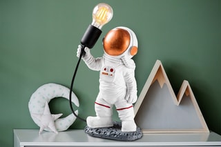 Lampe à poser - Blanc et cuivré