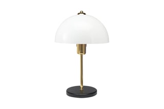 Lampe à poser LED Ayd - Blanc et doré
