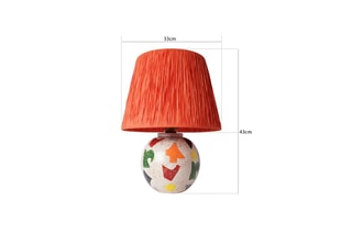 Lampe à poser en céramique YL517 - Multicolore